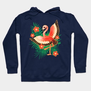 Sakura flamingo Hoodie